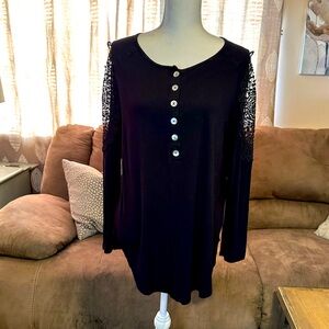 Boho Lace Long Sleeve